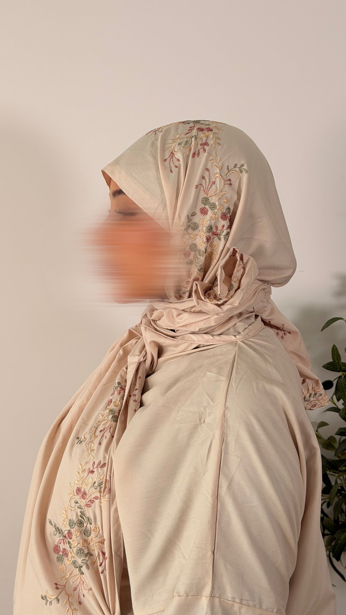 robe de prière warda - kimono (rose)